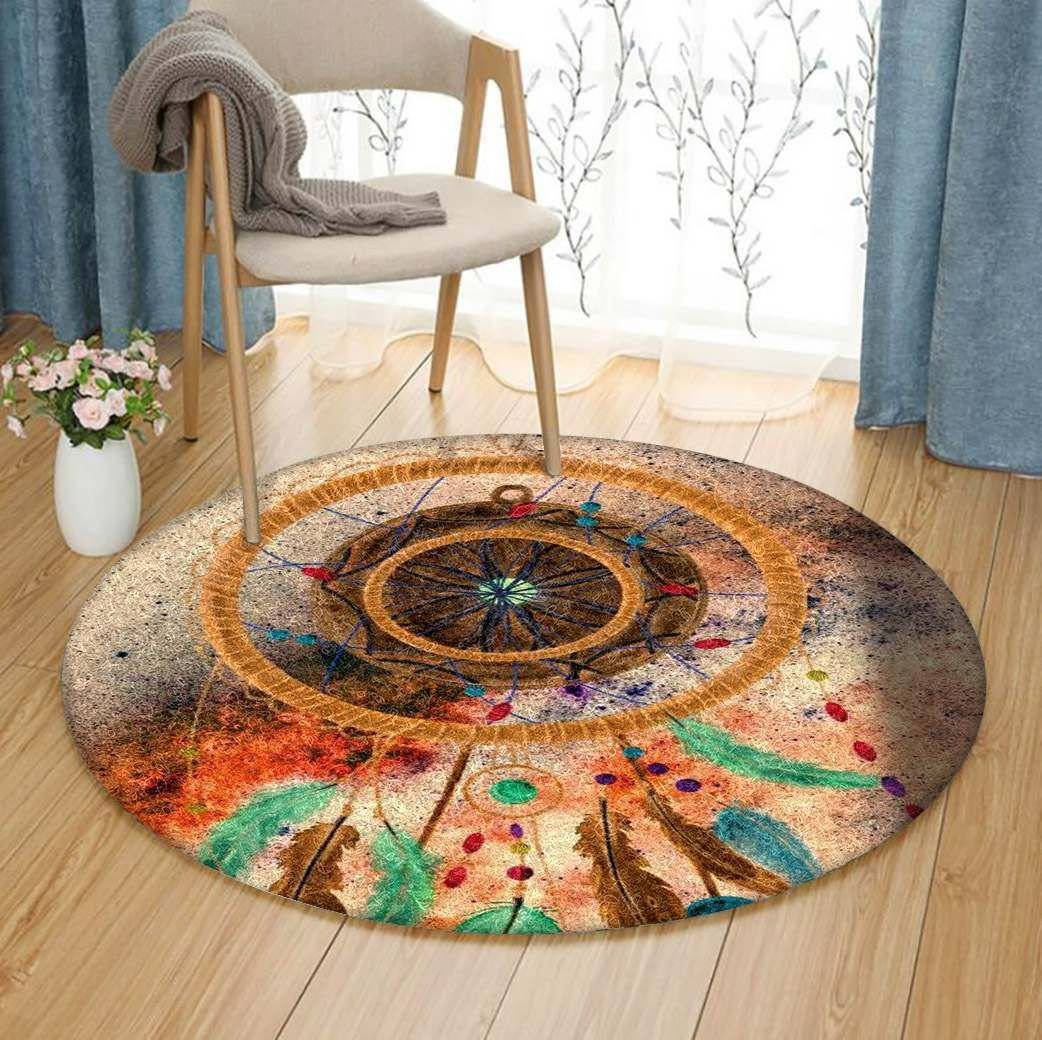 Dreamcatchers Round Rug Carpet Bedroom Livingroom Home Decor