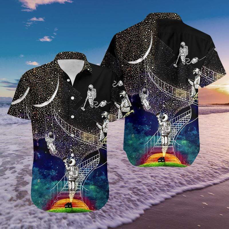 Dreaming Become Astronaut Hawaiian Shirt