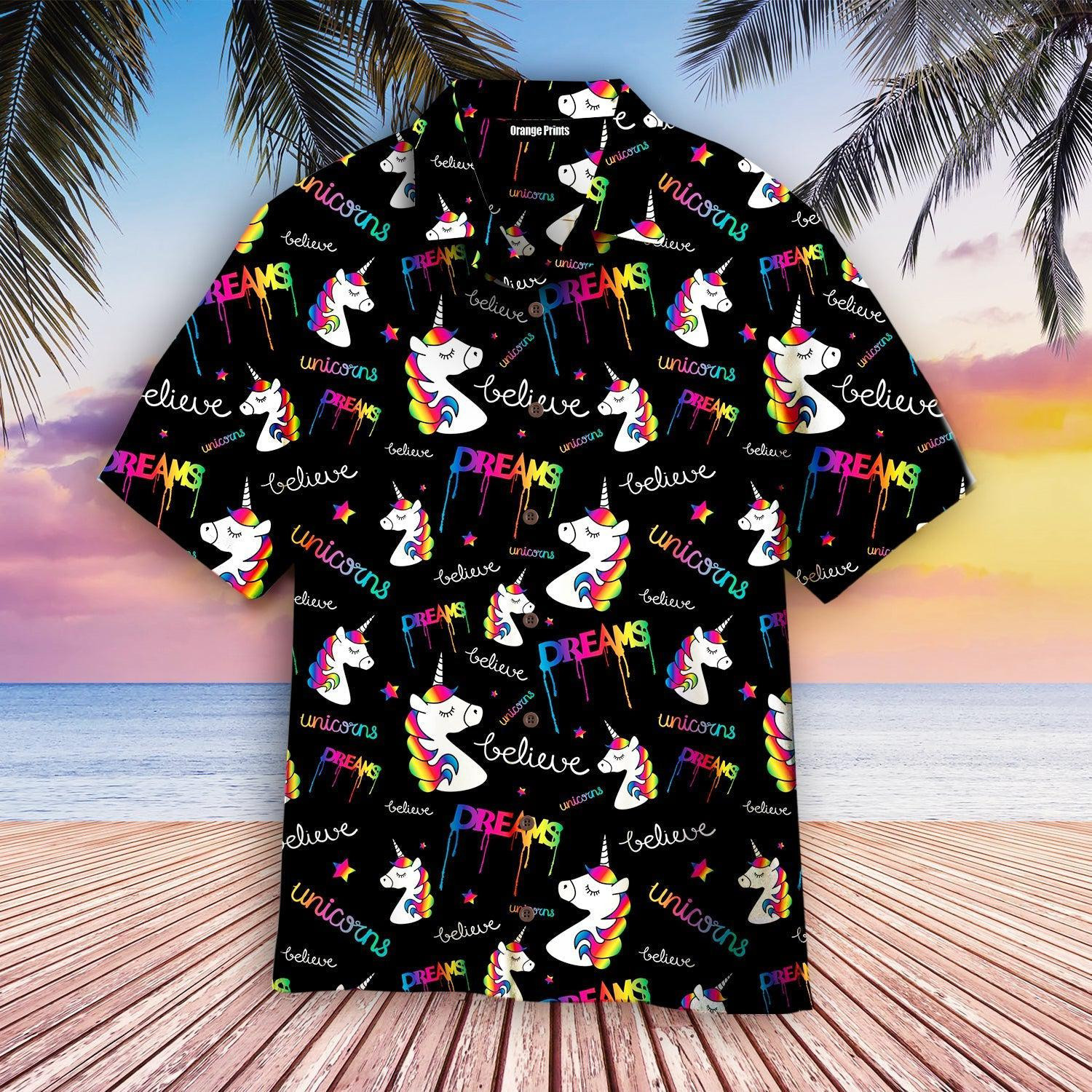 Dreams Of Unicorns Hawaiian Shirt