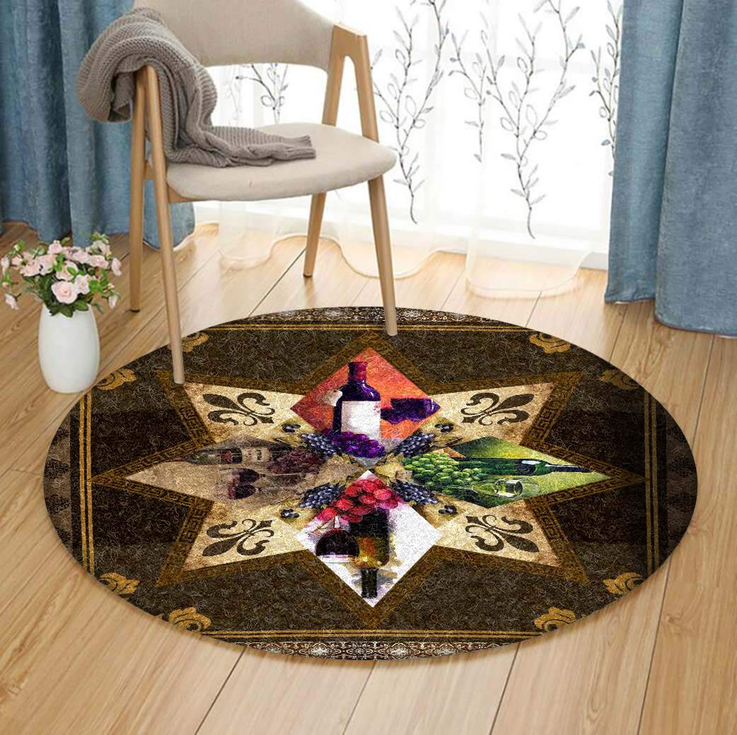 Drink Limited Edition Round Rug Carpet Bedroom Livingroom Home Decor