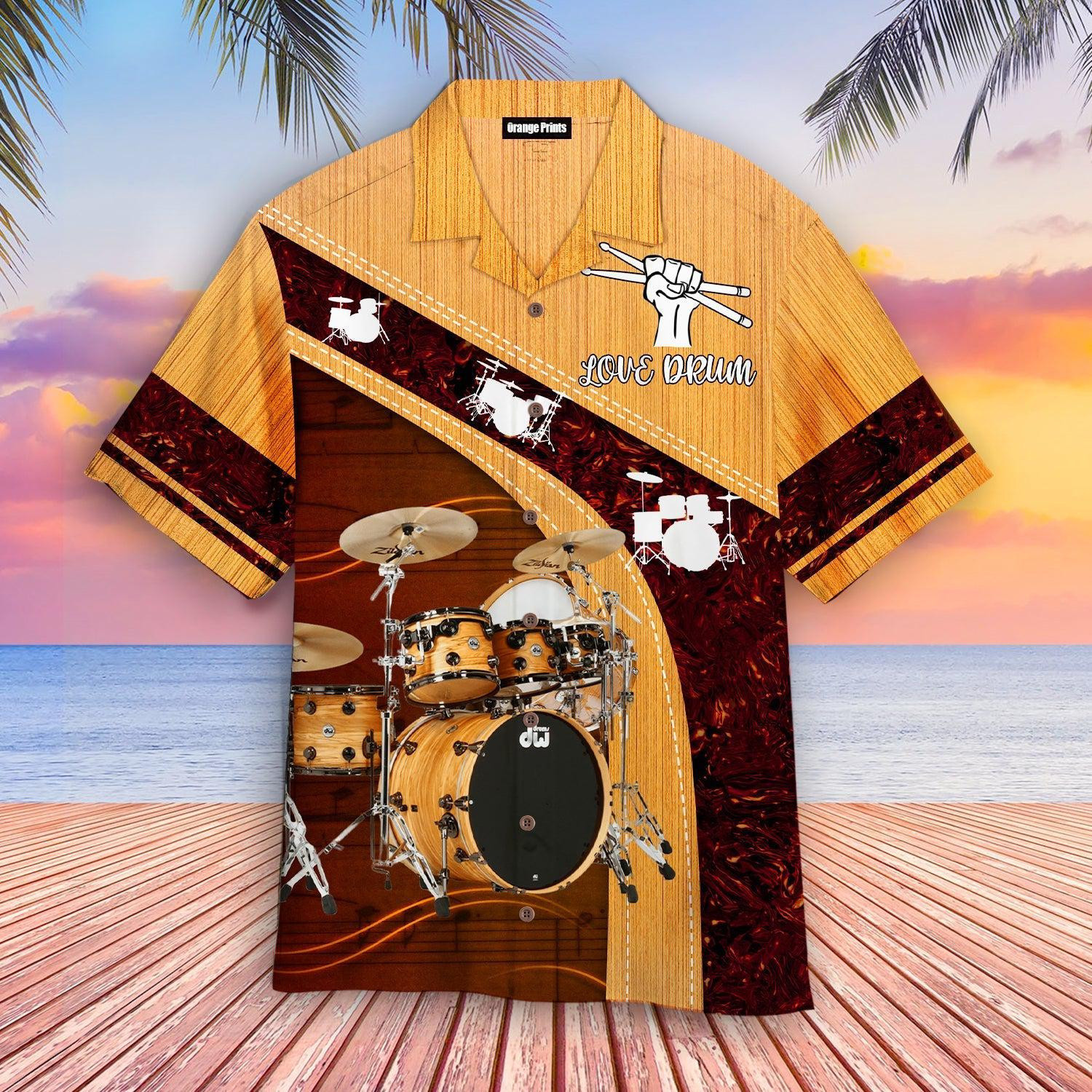 Drum Hawaiian Shirt