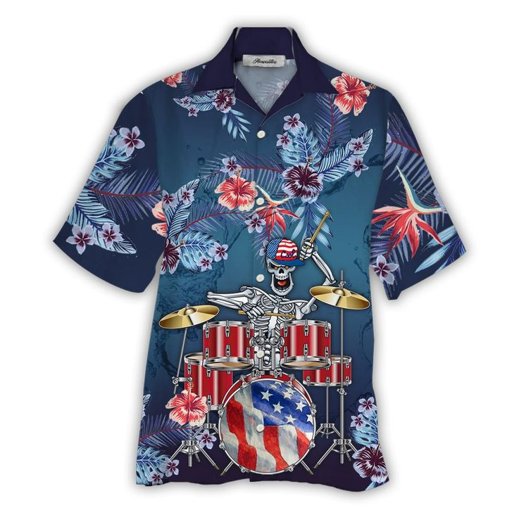 Drum Hawaiian Shirt