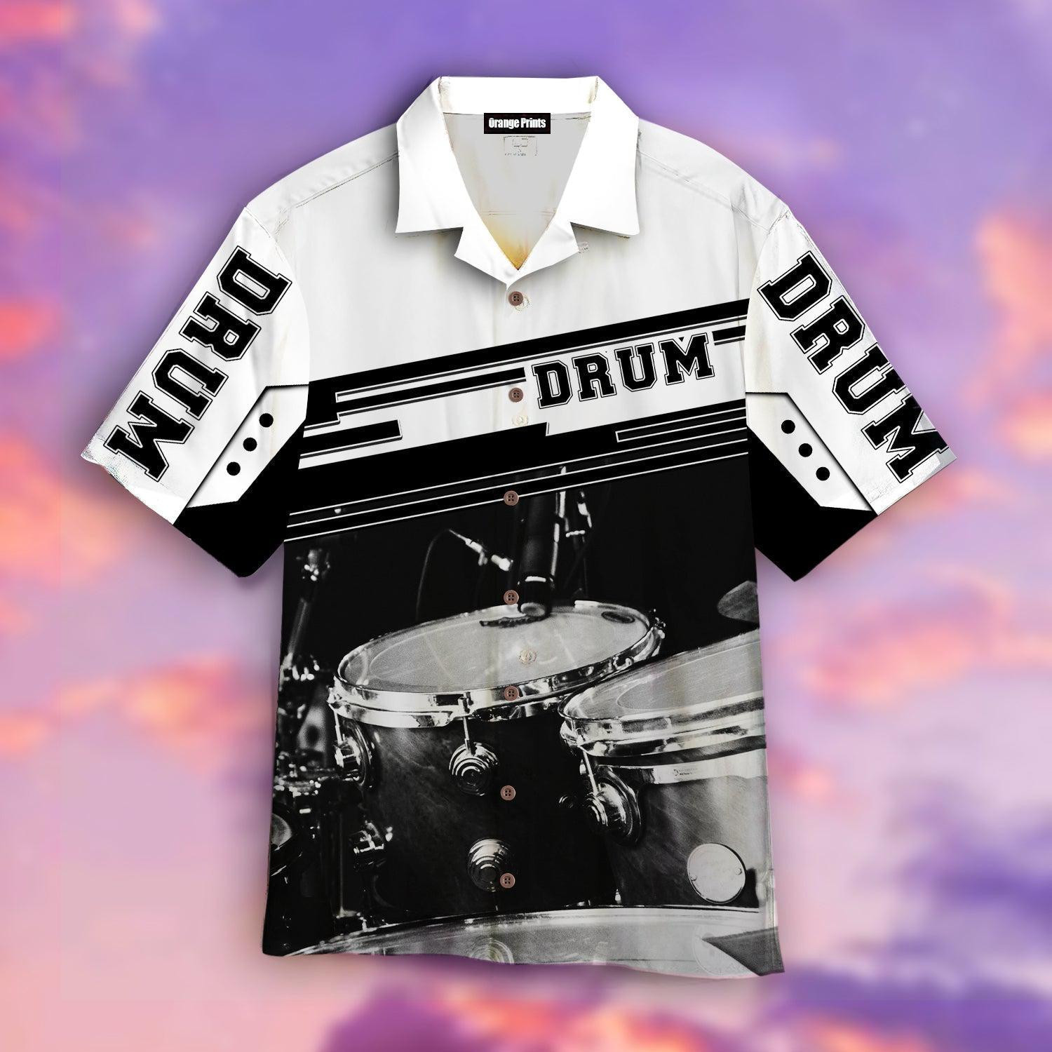 Drum Music Hawaiian Shirt