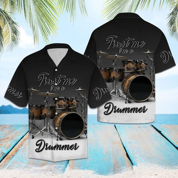 Drums Trust Me Hawaiian Shirt