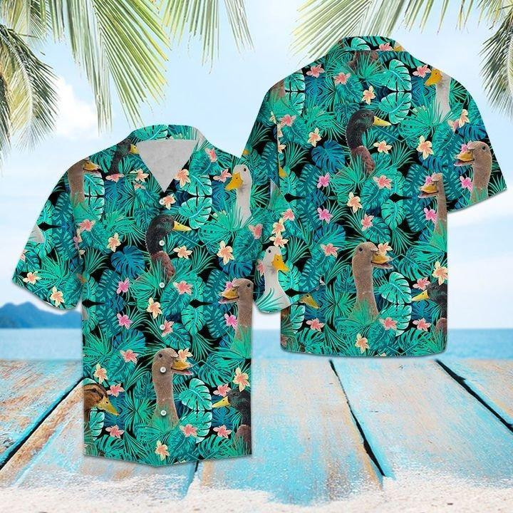 Duck Tropical Hawaiian Shirt