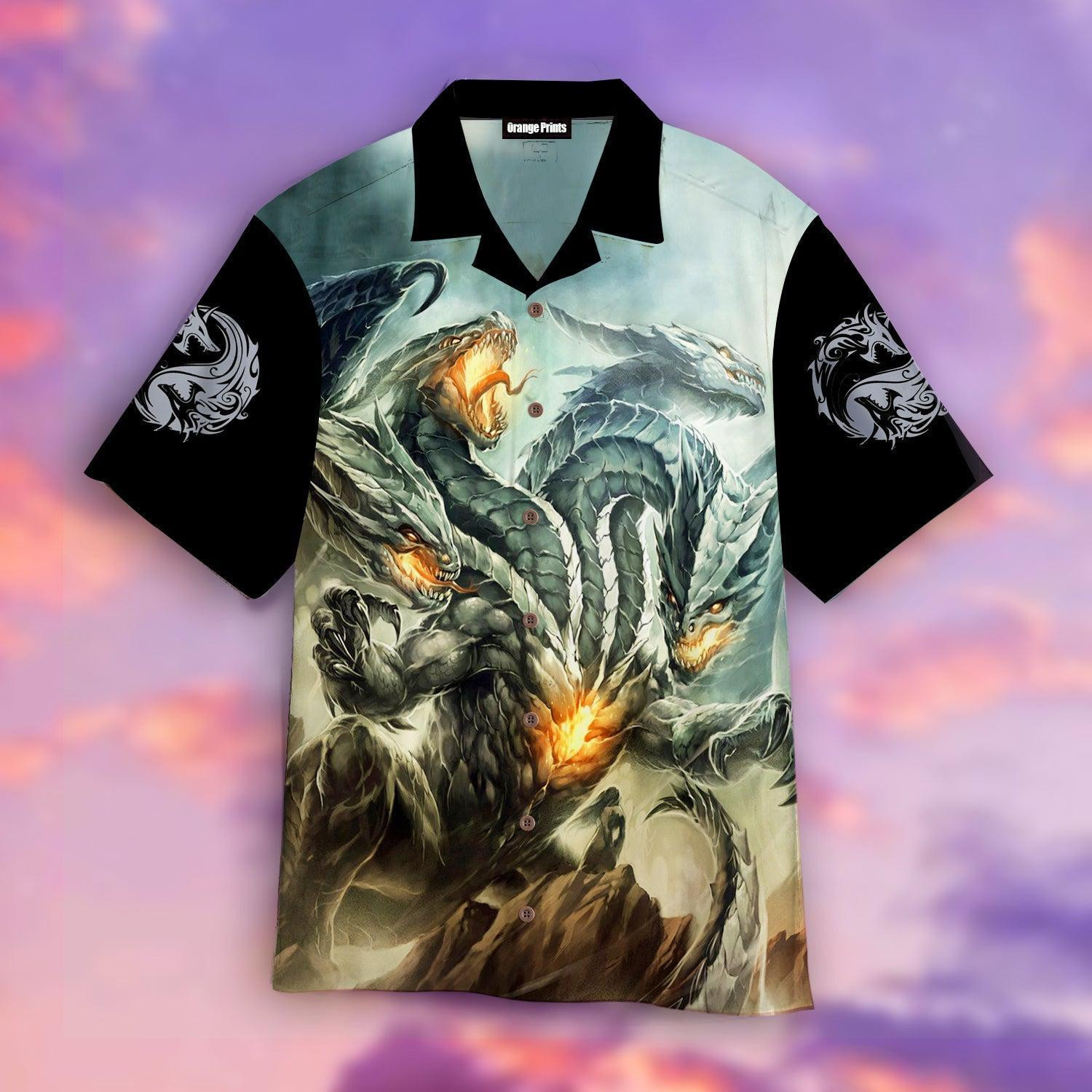 Dungeon Dragon Hawaiian Shirt