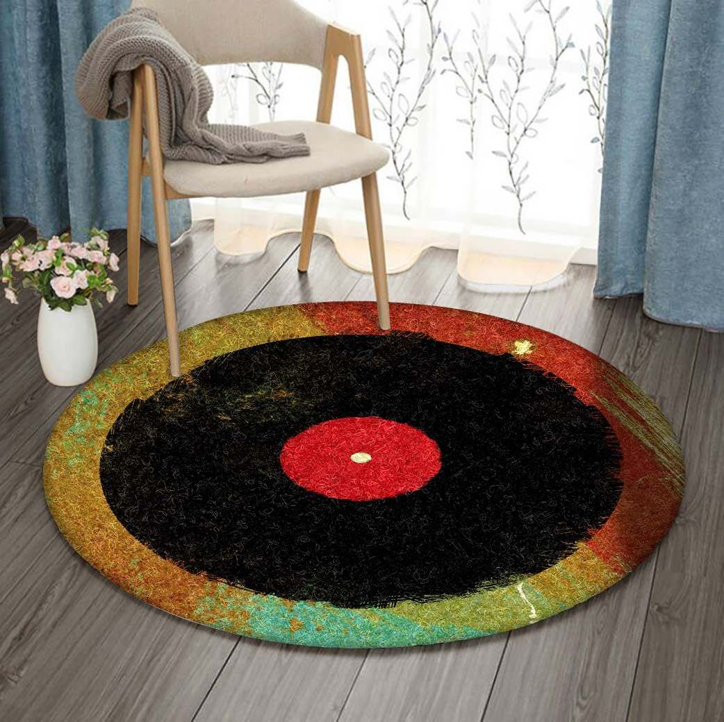Dvd Round Rug Carpet Bedroom Livingroom Home Decor