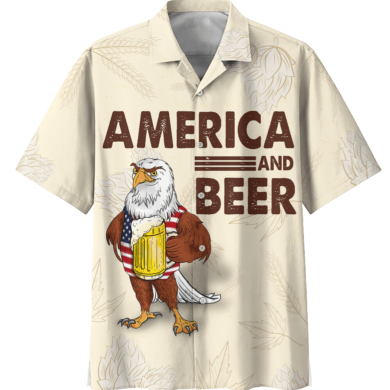 Eagle Beer Hawaiian Shirt