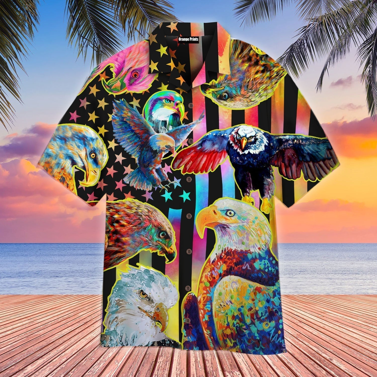 Eagle Hawaiian Shirt