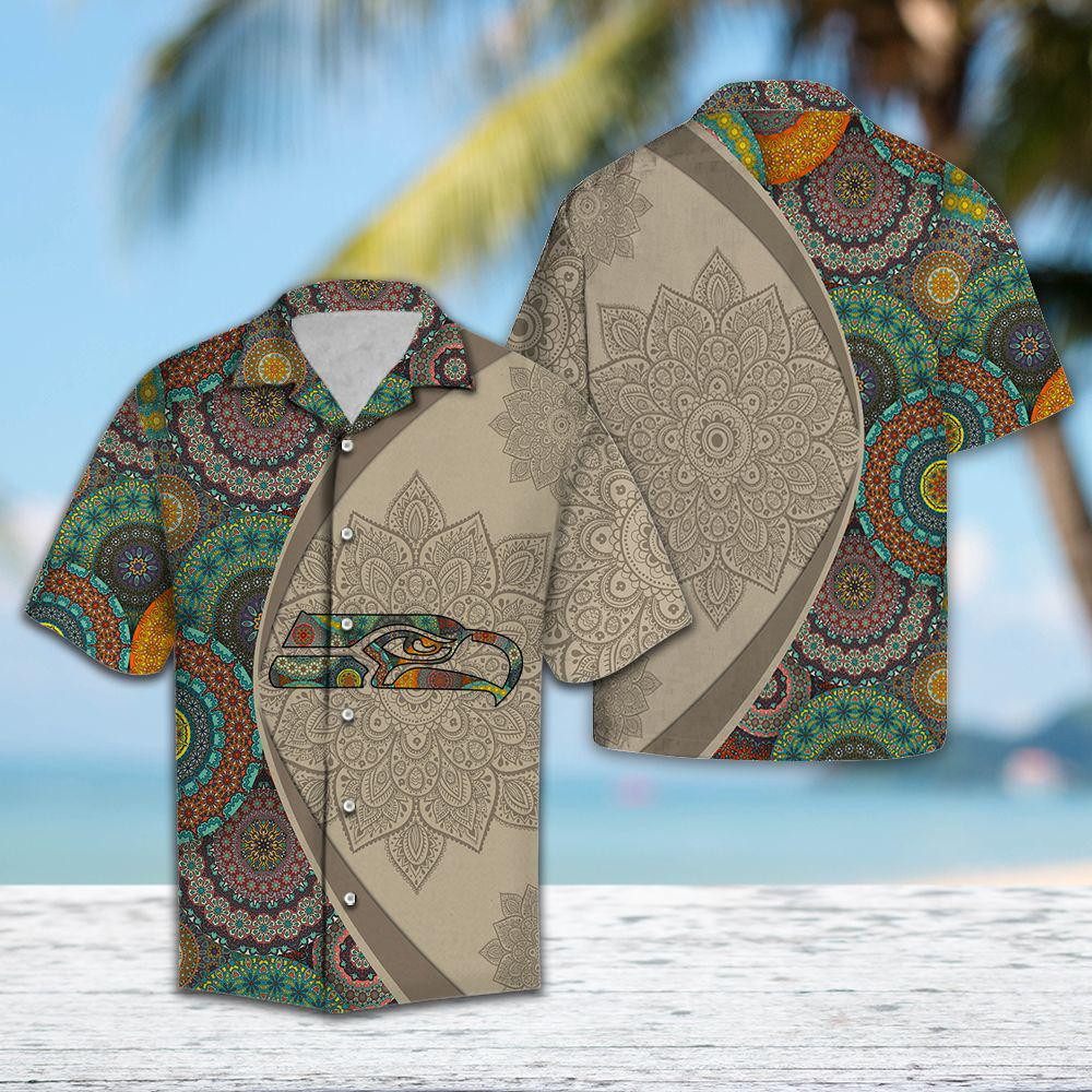 Eagle Head Mandala Hawaiian Shirt