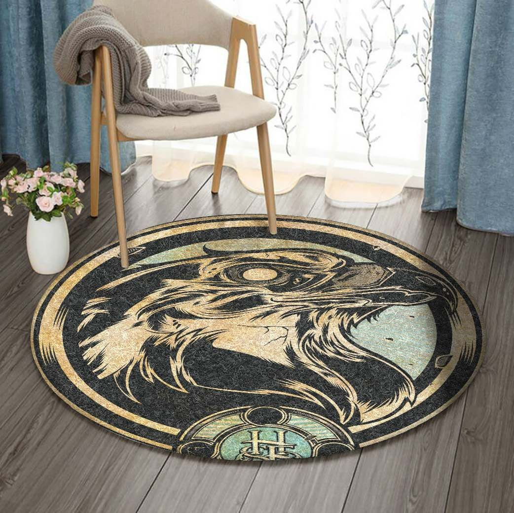 Eagle Round Rug Carpet Bedroom Livingroom Home Decor