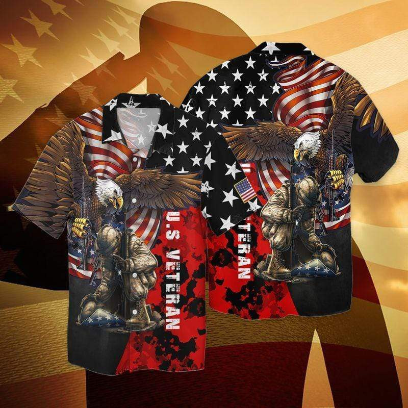 Eagle Veteran Hawaiian Shirt