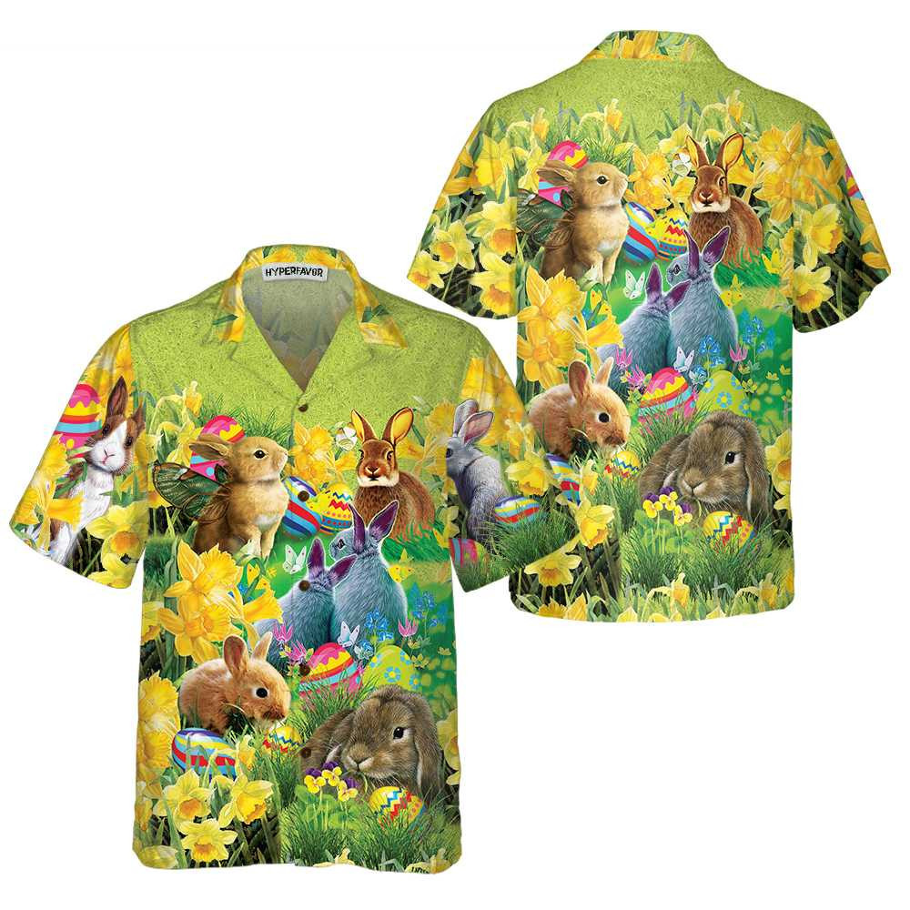 Easter Bunnies Hawaiian Shirt