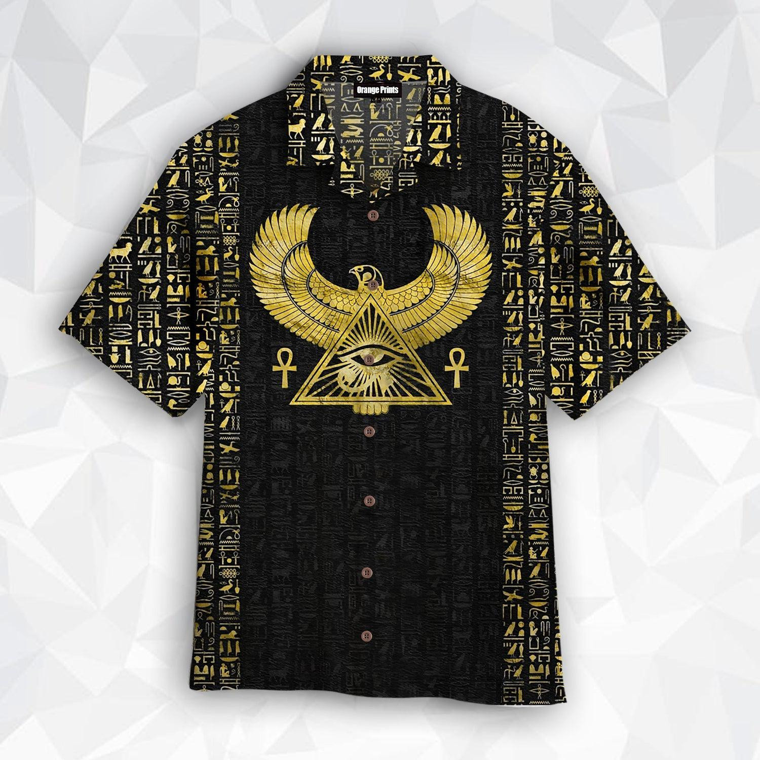 Egyptian Eye Of Horus Hawaiian Shirt