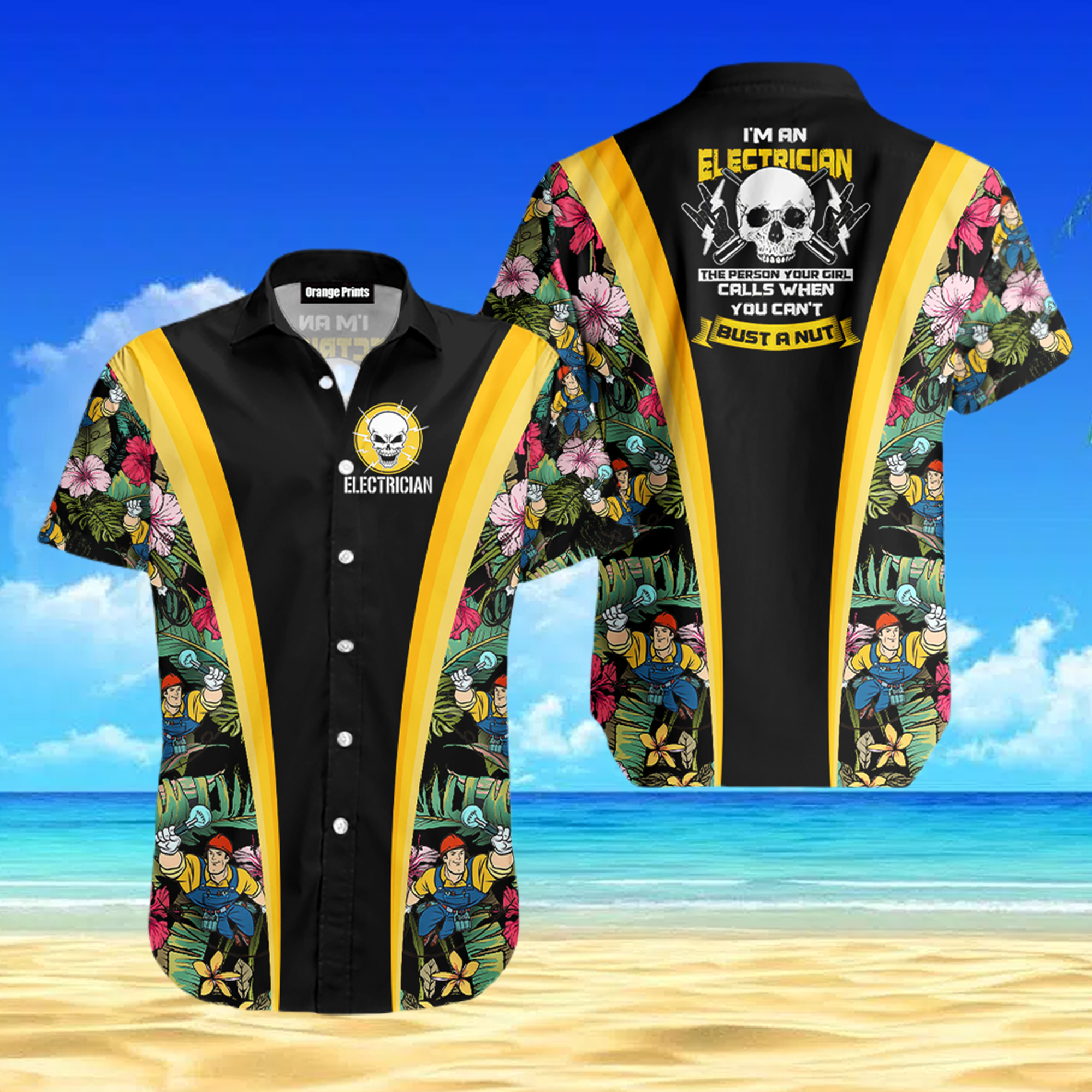 Electrician Hawaiian Shirt