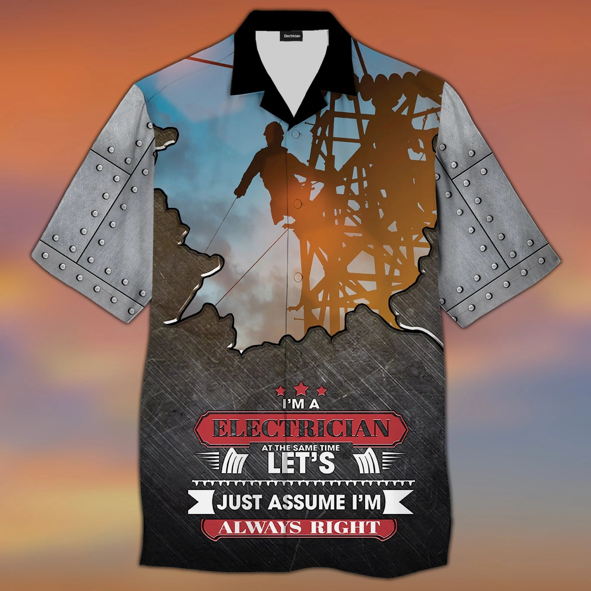 Electrician Hawaiian Shirt