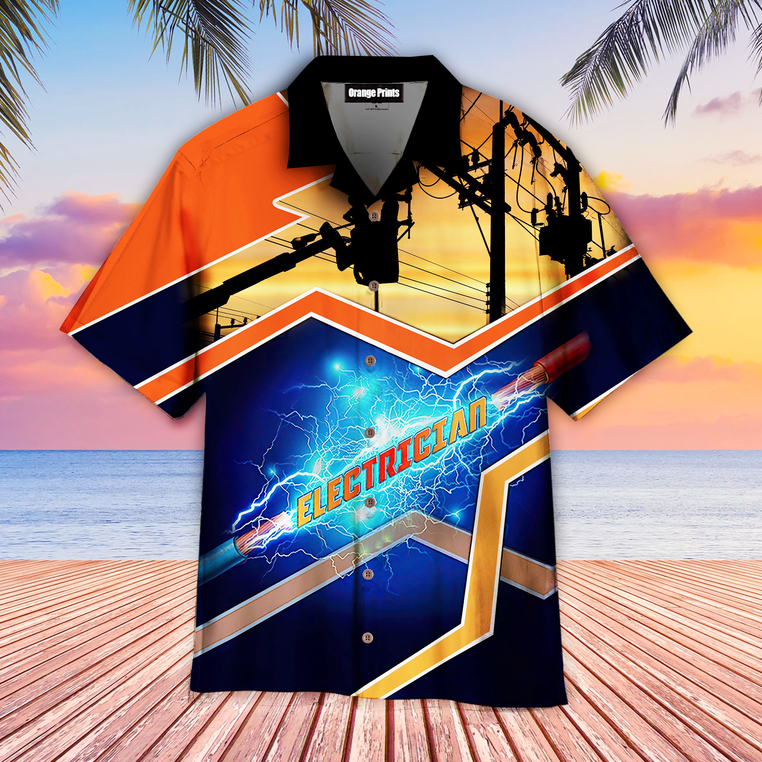 Electrician Hawaiian Shirt