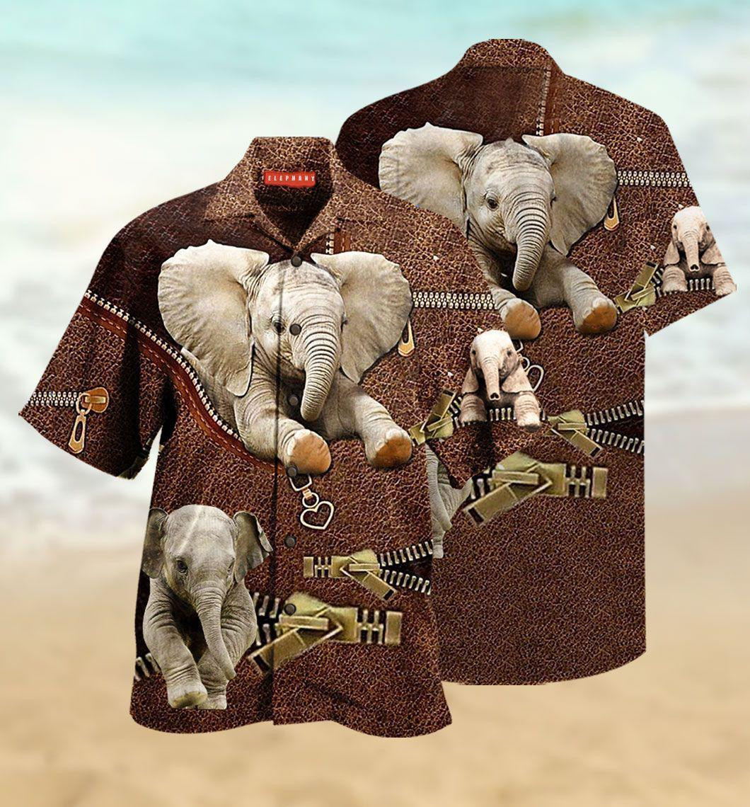 Elephant Hawaiian Shirt