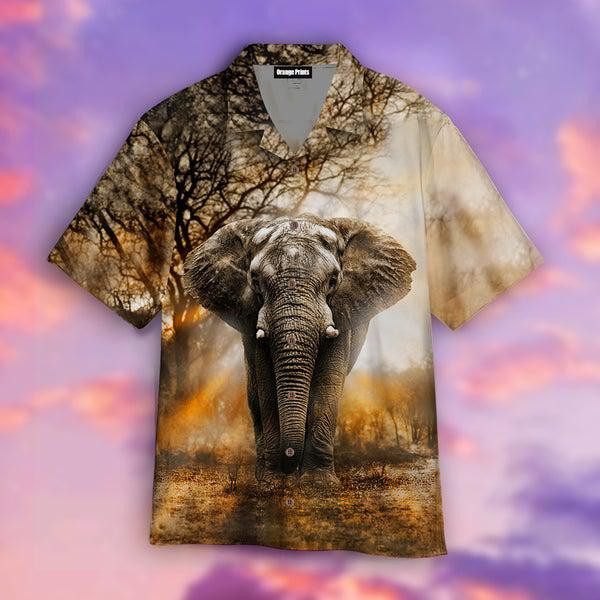Elephant Hawaiian Shirt