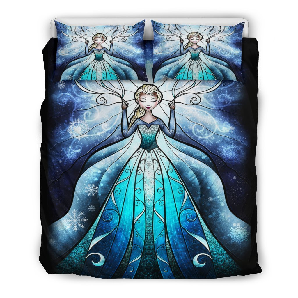 Elsa Frozen Bedding Set Duvet Cover Pillowcase - Image 3