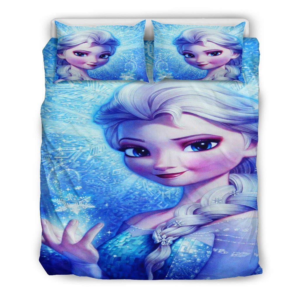 Elsa Frozen Bedding Set Duvet Cover Pillowcase - Image 3