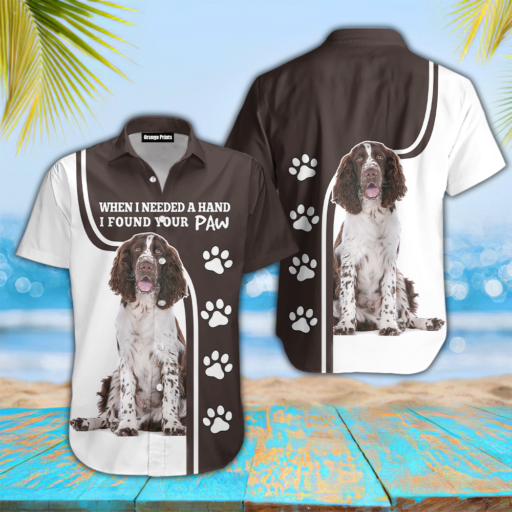 English Springer Spaniel Hawaiian Shirt