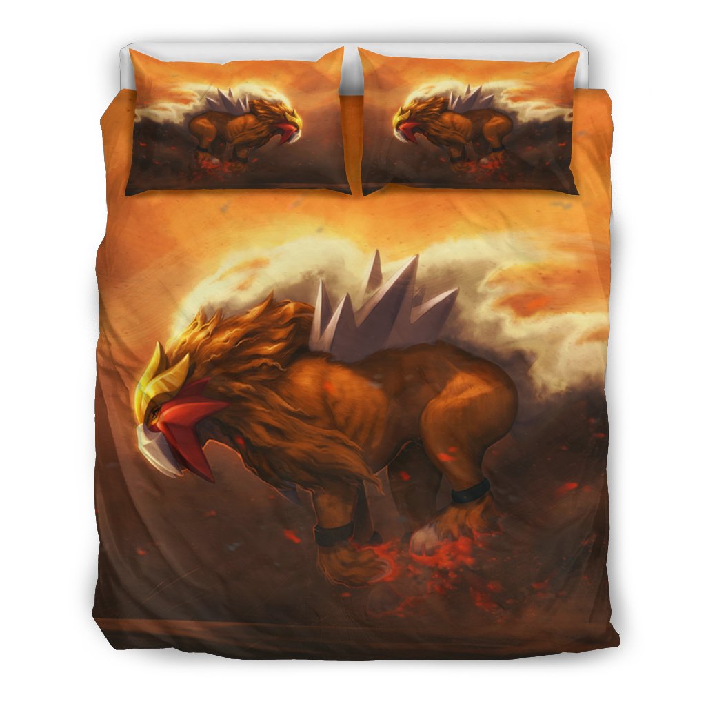 Entei Bedding Set Duvet Cover Pillowcase - Image 3