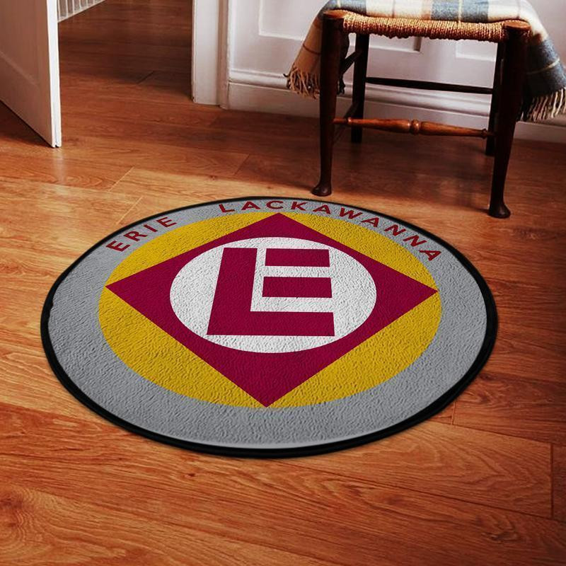 Erie Round Rug Carpet Bedroom Livingroom Home Decor