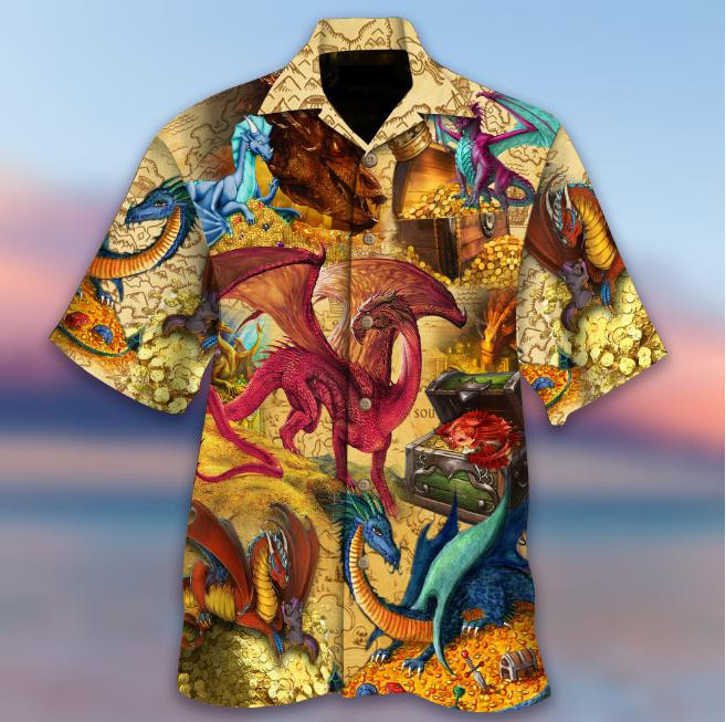 Every Treasure Is Guarded By Dragons Hawaiian Shirt
