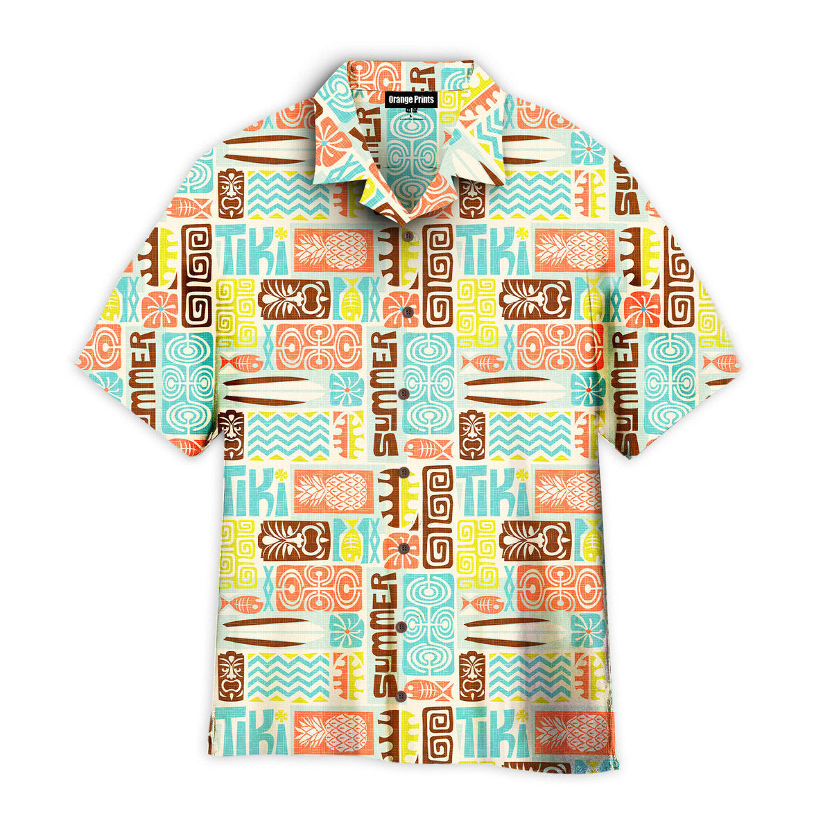 Exotic Tiki Pattern Hawaiian Shirt