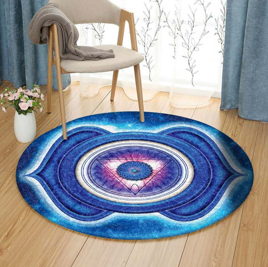 Eye Chakra Round Rug Carpet Bedroom Livingroom Home Decor