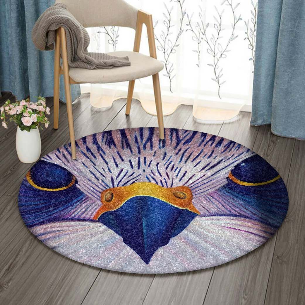 Falcon Round Rug Carpet Bedroom Livingroom Home Decor