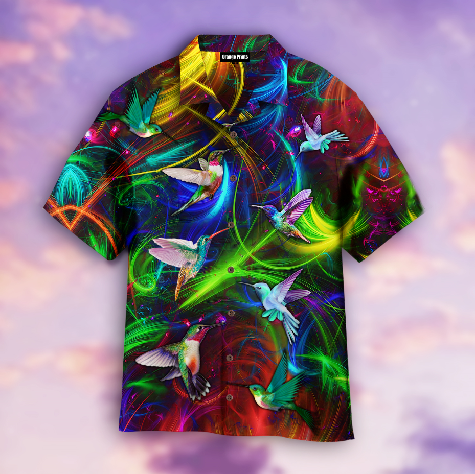 Fantasy Hummingbird Hawaiian Shirt