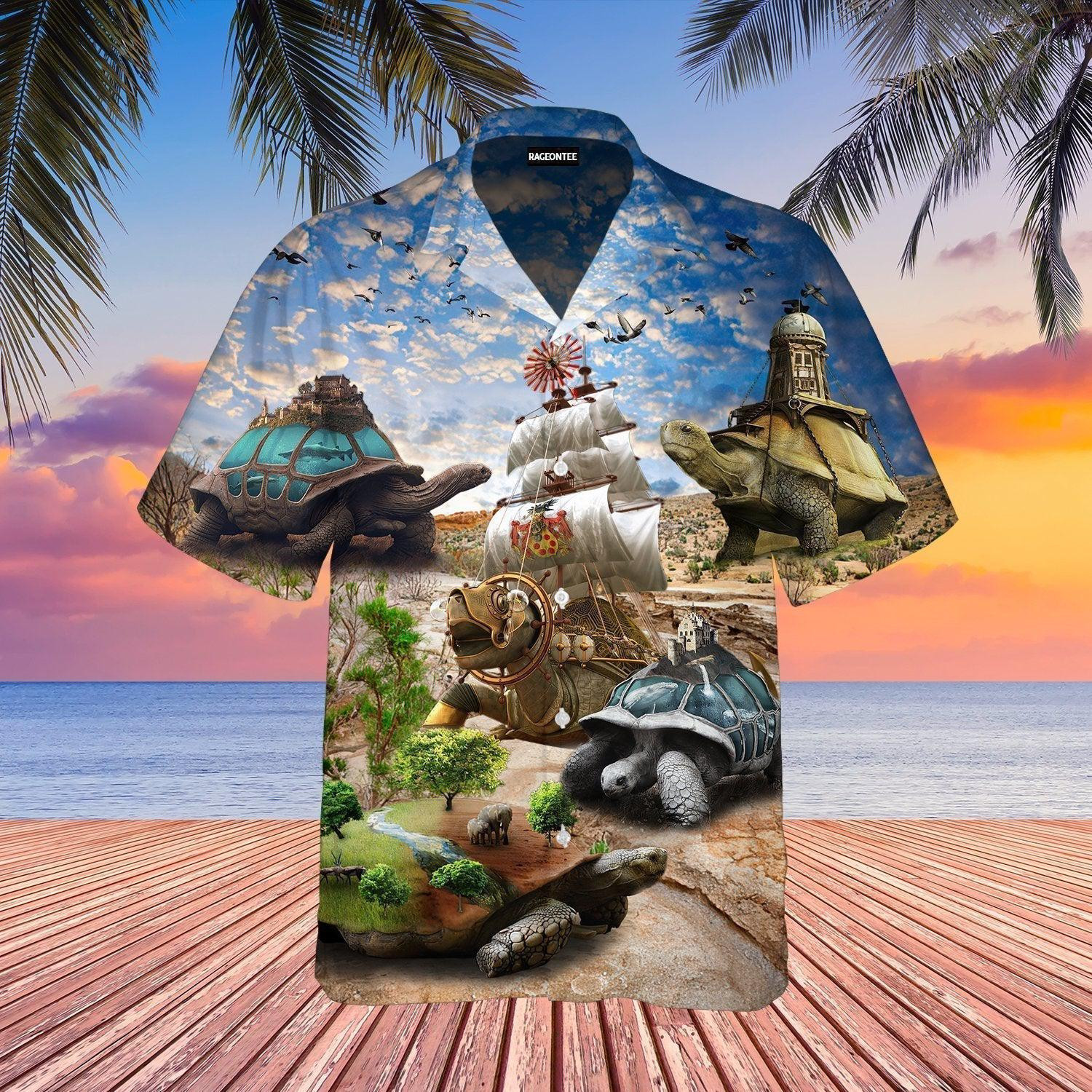 Fantasy Turtle Hawaiian Shirt