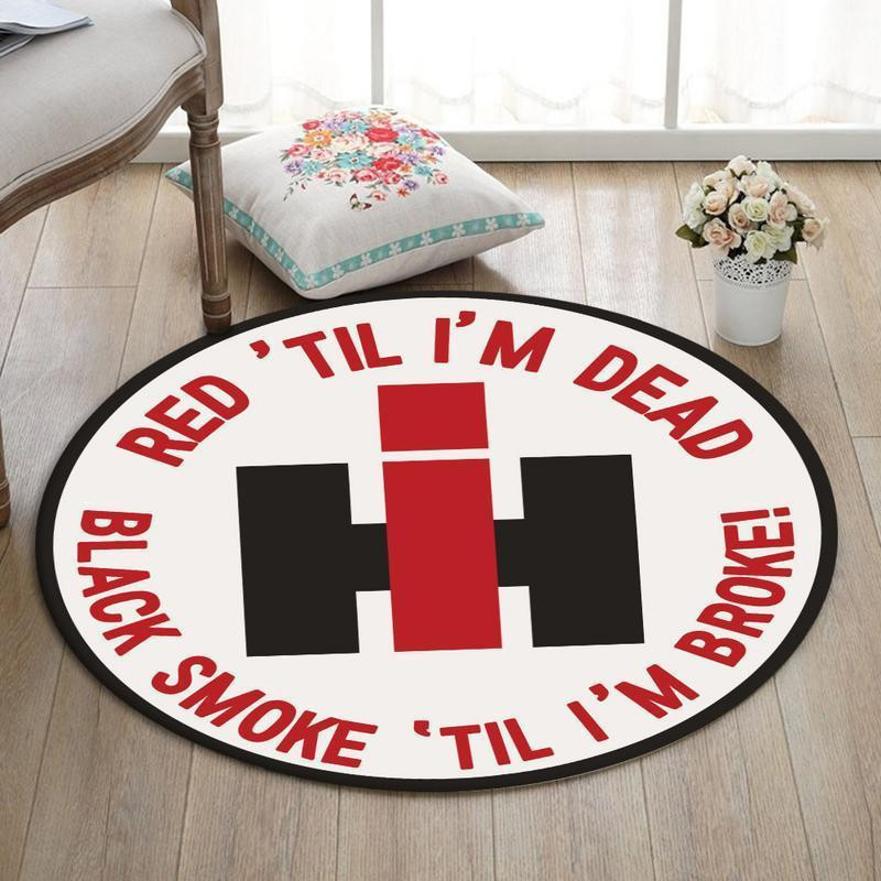 Farmall Round Rug Carpet Bedroom Livingroom Home Decor