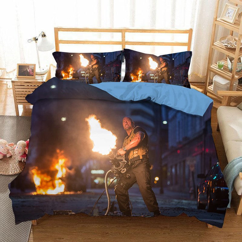 Fast & Furious #7 Duvet Cover Quilt Cover Pillowcase Bedding Set Bed Linen Home Bedroom Decor