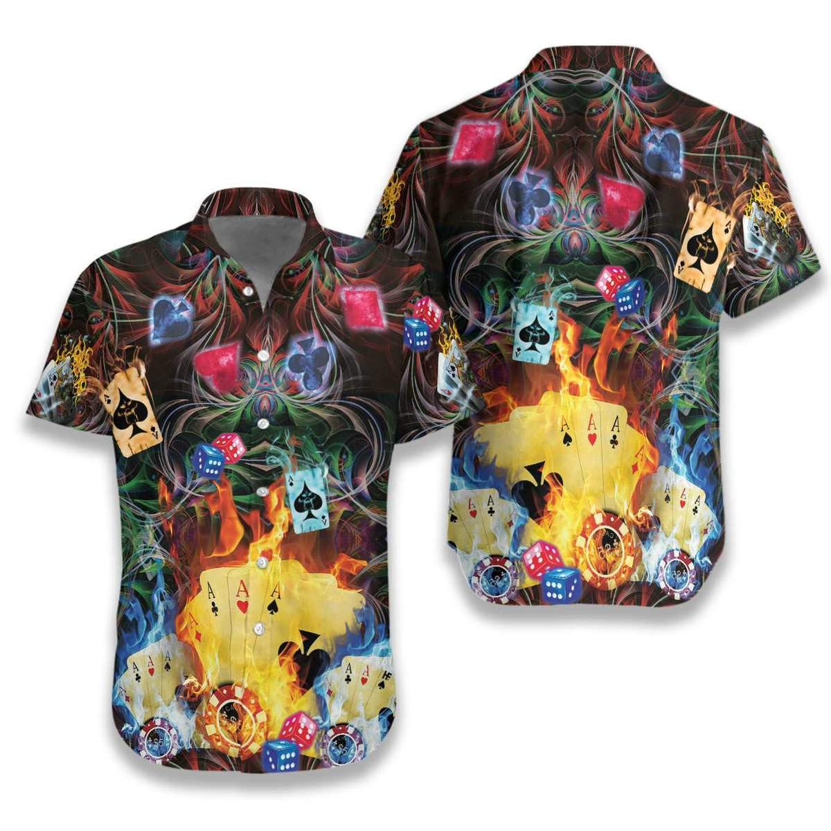Felacia Gambling Aloha Hawaiian Shirt