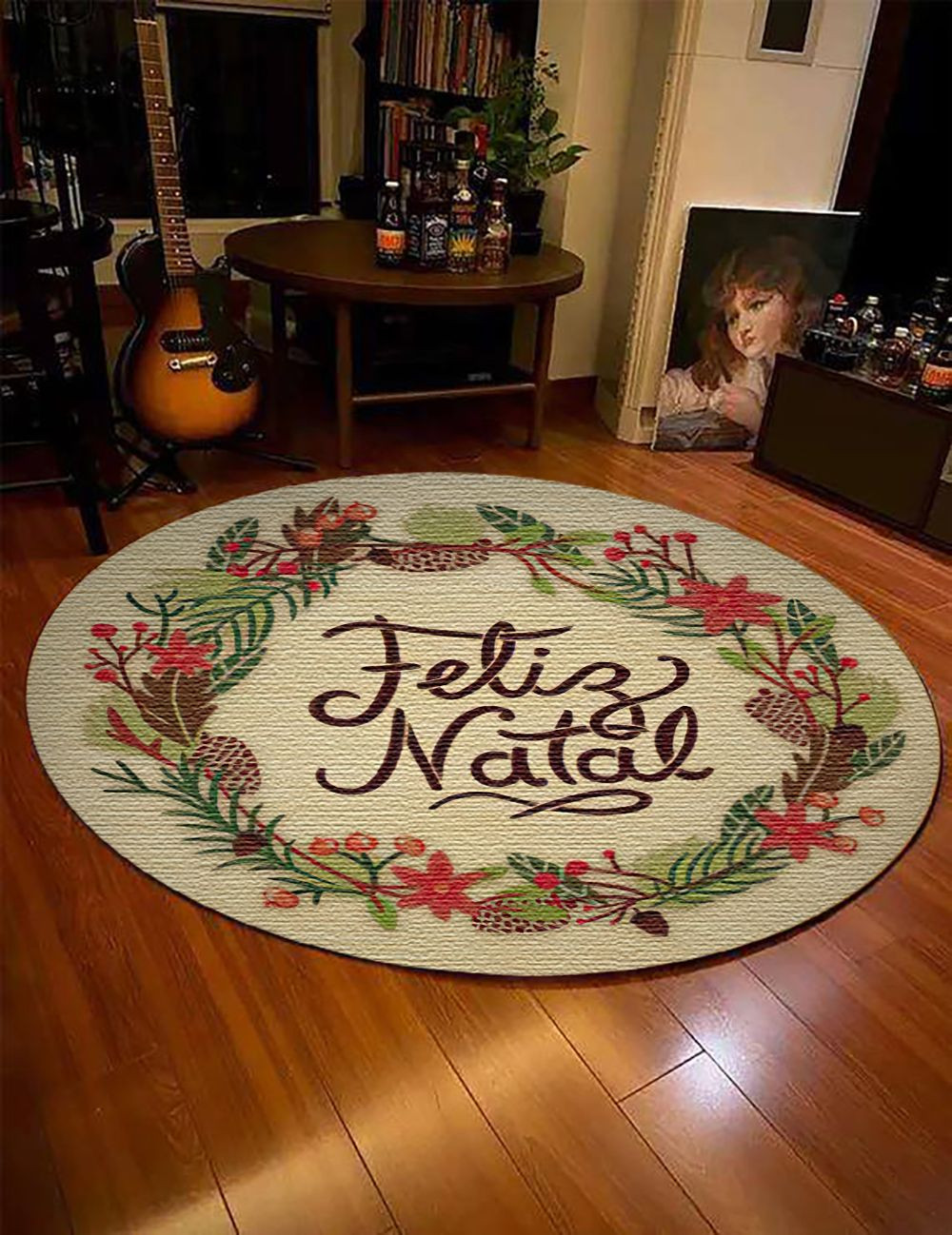 Felia Fatal Round Rug Carpet Bedroom Livingroom Home Decor