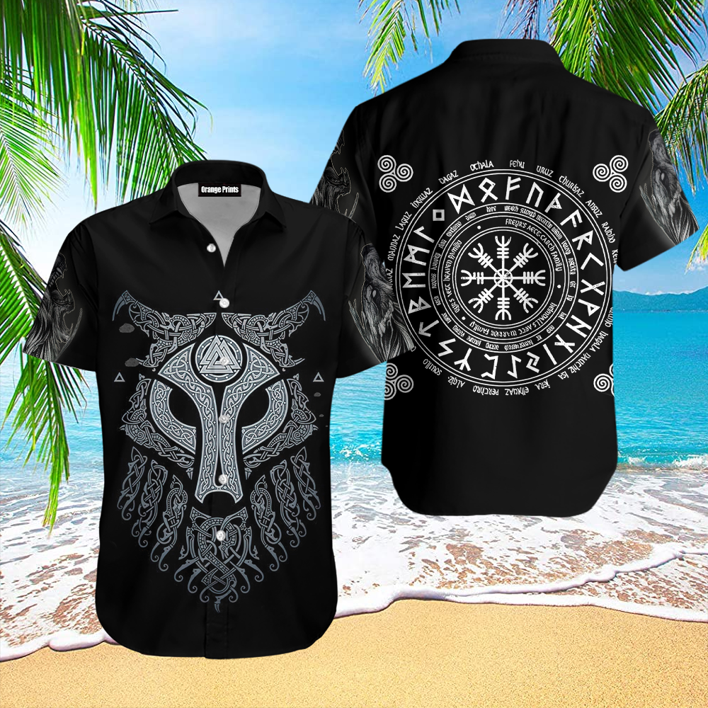 Fenrir Vikings Hawaiian Shirt