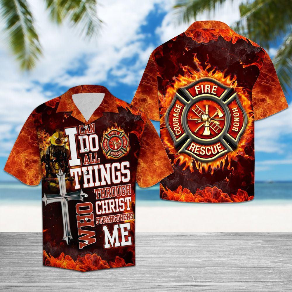 Firefighter Can Do Thing Hawaiian Shirt