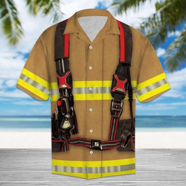 Firefighter Hawaiian Shirt