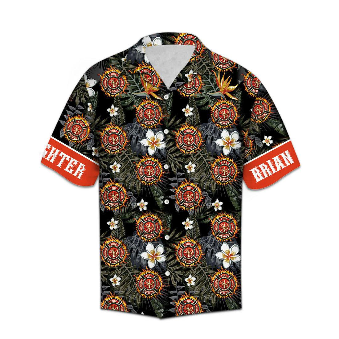 Firefighter Hawaiian Shirt