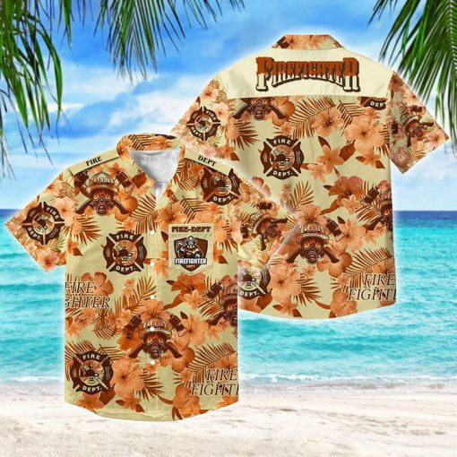 Firefighter Hawaiian Shirt