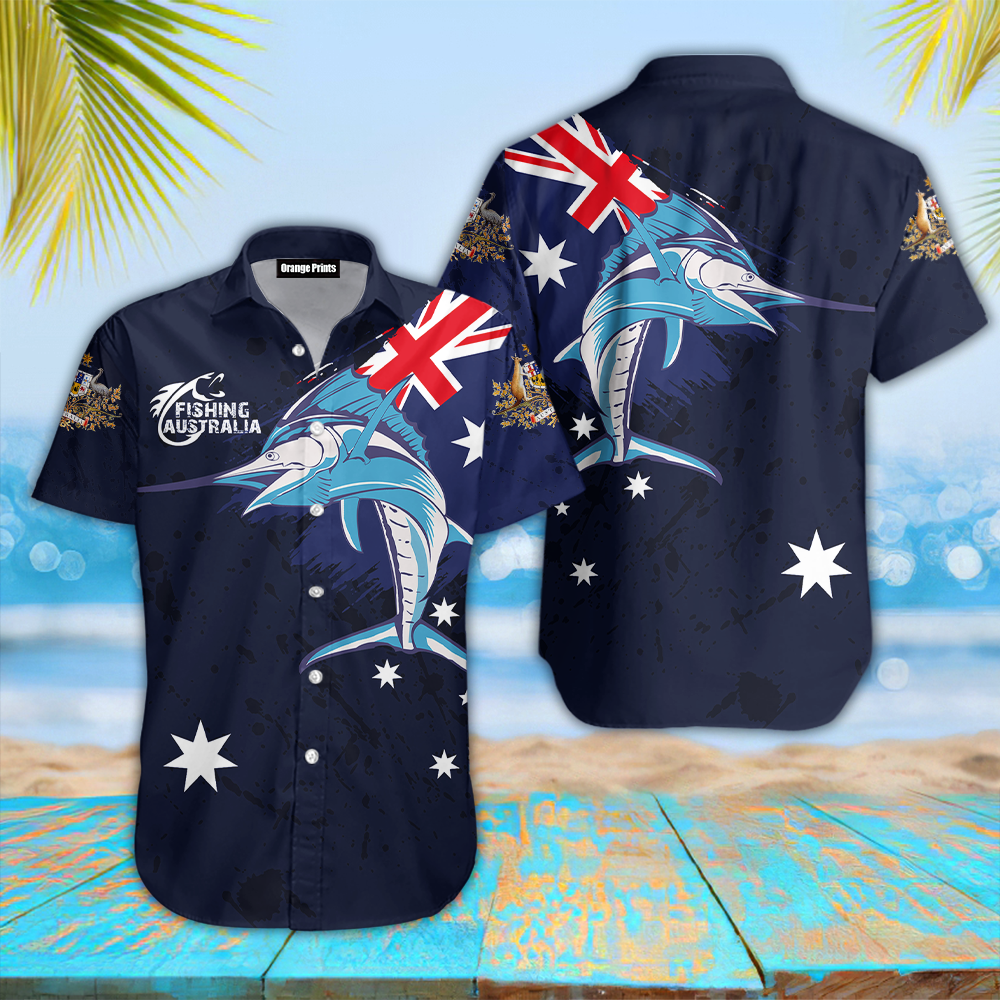 Fishing Australia Hawaiian Shirt