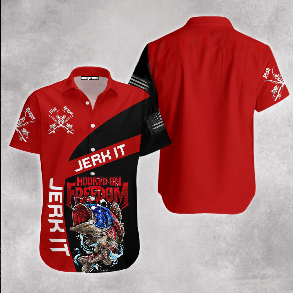 Fishing Hook Hawaiian Shirt