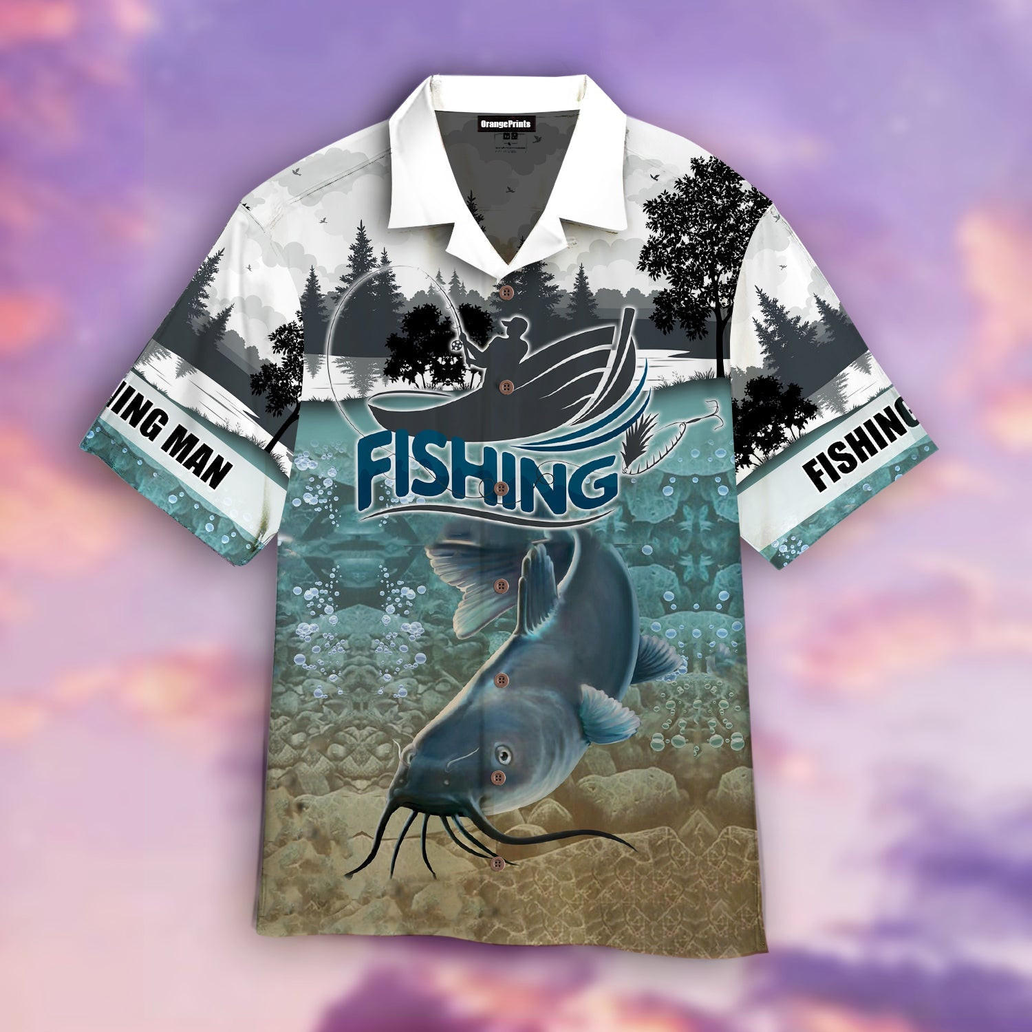Fishing Man Hawaiian Shirt