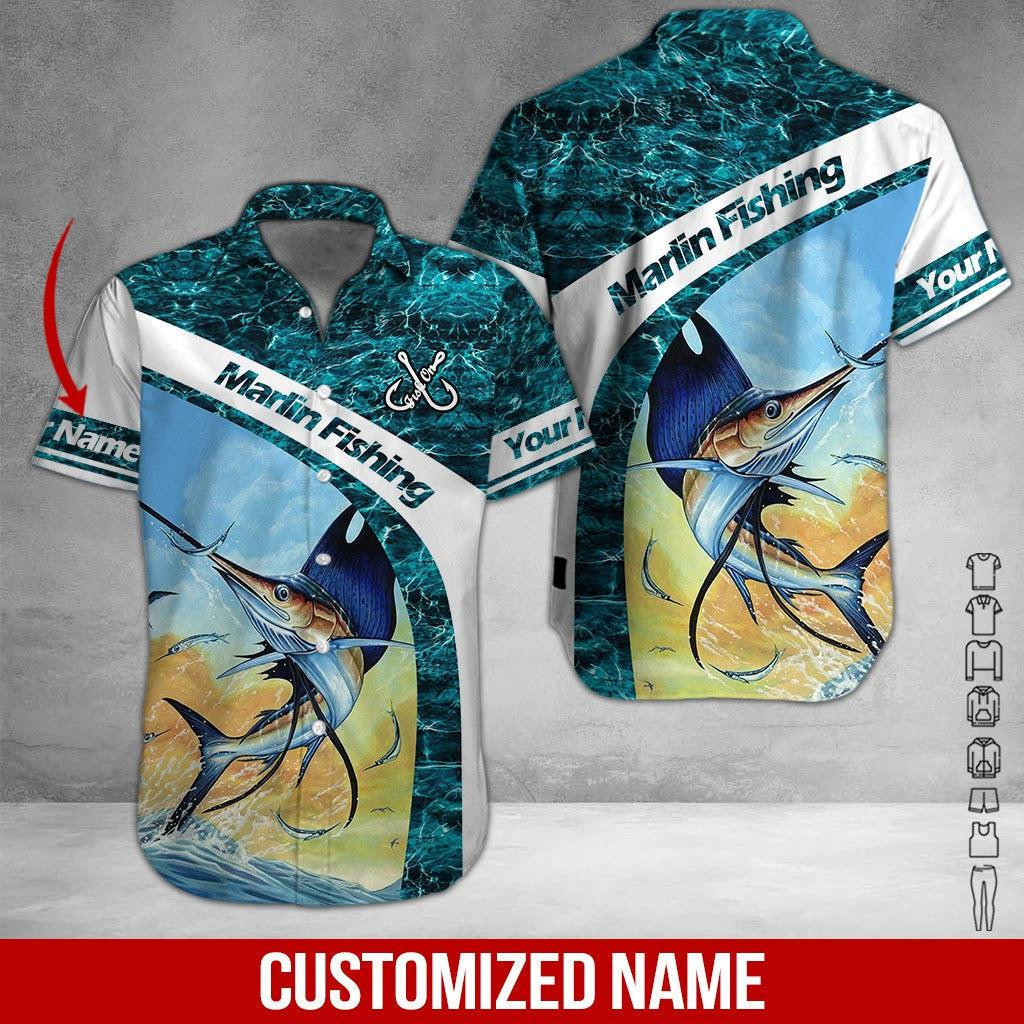 Fishing Personalized Hawaiian Shirt