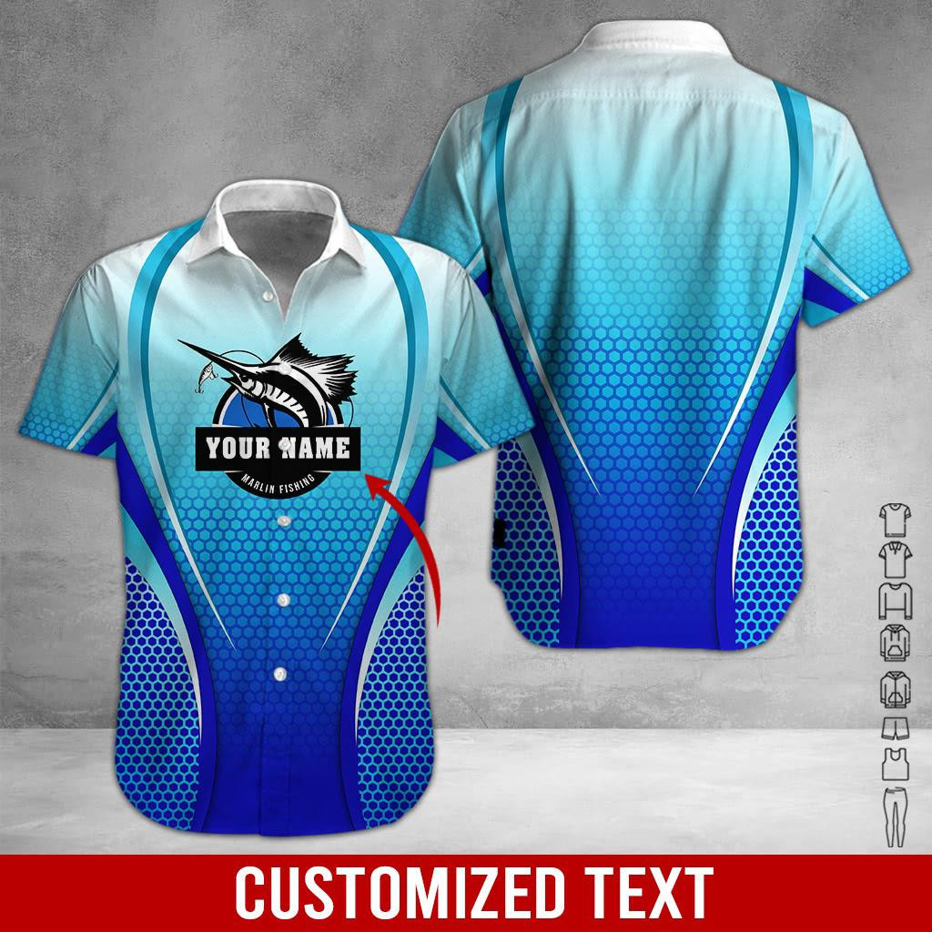 Fishing Personalized Hawaiian Shirt
