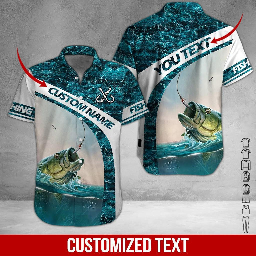 Fishing Personalized Hawaiian Shirt