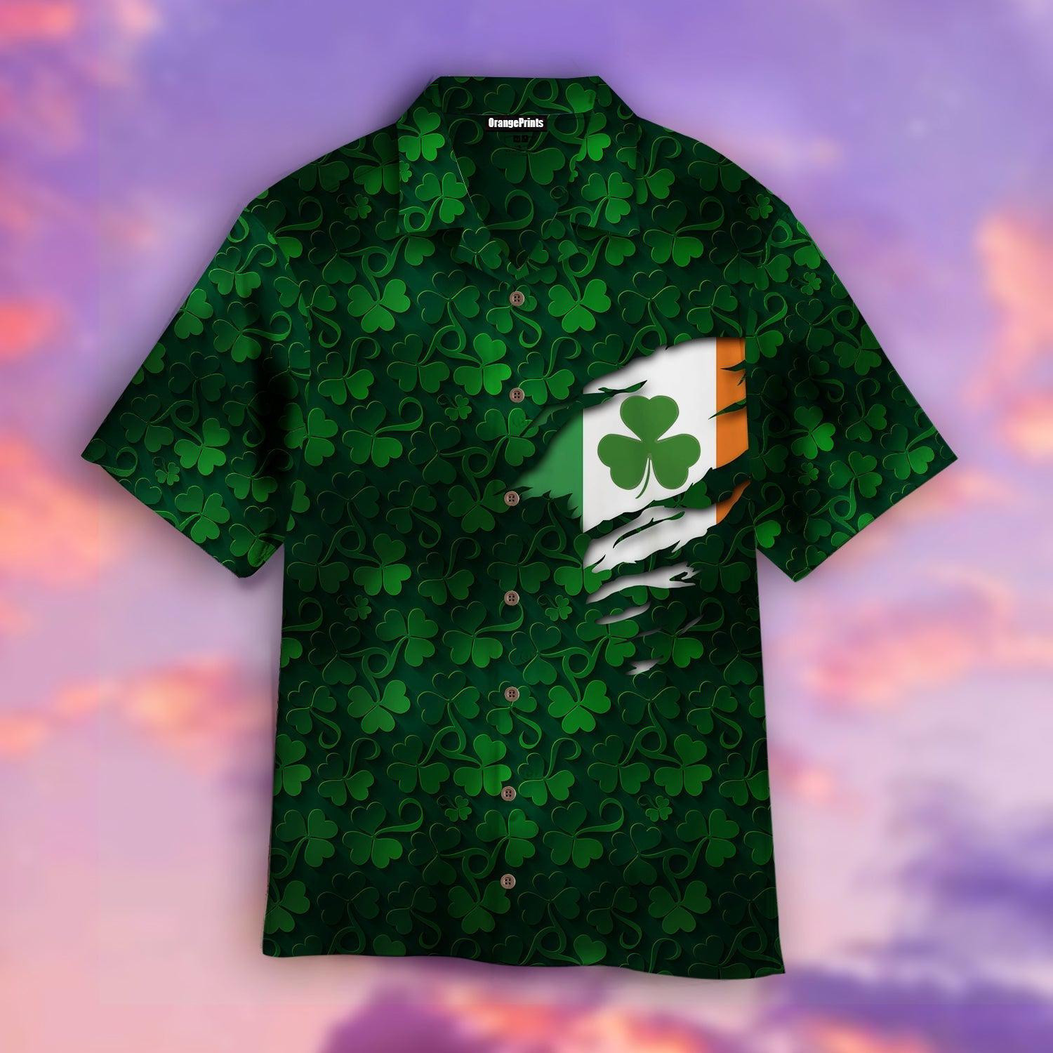 Flag Ireland Proud Hawaiian Shirt
